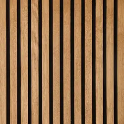 دیوار پوش چوبی ایزیا پنل 1040 - Natural Oak | سارای دکور