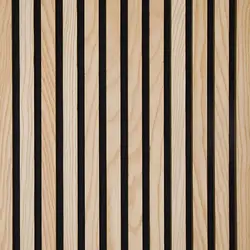 دیوار پوش چوبی ایزیا پنل 1015 - Natural Ash1 | سارای دکور