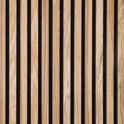 دیوار پوش چوبی ایزیا پنل 1027 - Natural Ash2 | سارای دکور