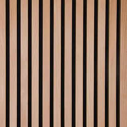 دیوار پوش چوبی ایزیا پنل 1035 - Natural Beech | سارای دکور