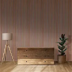 دیوار پوش چوبی ایزیا پنل 1035 - Natural Beech | سارای دکور