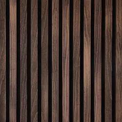 دیوار پوش چوبی ایزیا پنل 1036 - Rose Black Beech | سارای دکور