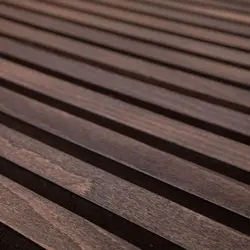 دیوار پوش چوبی ایزیا پنل 1036 - Rose Black Beech | سارای دکور