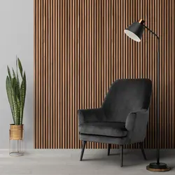 دیوار پوش چوبی ایزیا پنل 1012 - Brown Ash1 | سارای دکور