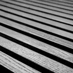 دیوار پوش چوبی ایزیا پنل 1024 - Light Gray Ash2 | سارای دکور