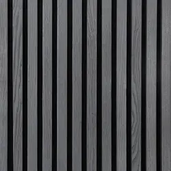 دیوار پوش چوبی ایزیا پنل 1026 - Dark Gray Ash2 | سارای دکور