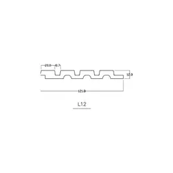 دیوار پوش لوور L1204 | سارای دکور