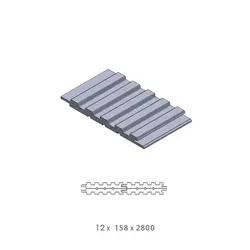 دیوارپوش چوبی Forma مدل 7040 کد 201 | سارای دکور