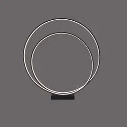 چراغ استند گرد کد KD26-BL | Saray Decor