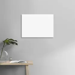 وایت برد شیشه ای 80x60 سانتیمتر | Saray Decor