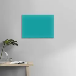 وایت برد شیشه ای 80x60 سانتیمتر | Saray Decor