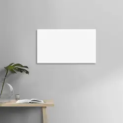 وایت برد شیشه ای 90x70 سانتیمتر | Saray Decor