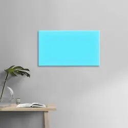 وایت برد شیشه ای 90x70 سانتیمتر | Saray Decor
