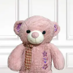 عروسک خرسی 85 سانتی متری - صورتی