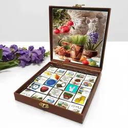 صندوق لوکس شکلات سال نو مبارک