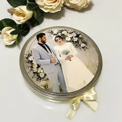 جعبه شکلات فلزی تصویری رویال