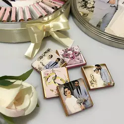 جعبه شکلات فلزی تصویری رویال