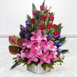 سبد گل ملکه گل ها