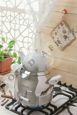 ست کتری و قوری نزاز کد 2500