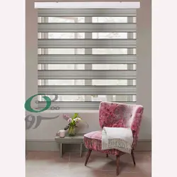 پرده زبرا پلیسه ریز کد m257 در 4 رنگ