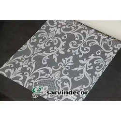 پرده شب و روز تور گل کلاسیک کد 3800  در 3 رنگ