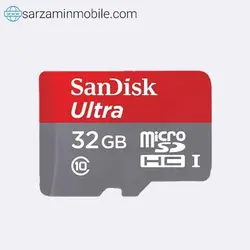کارت حافظه microSDHC سن دیسک مدل Ultra کلاس 10 استاندارد UHS-I سرعت 100MBps ظرفیت 32 گیگابایت