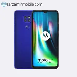 گوشی موبايل موتورولا مدل Moto G9 Play دو سیم کارت - ظرفیت 128 گیگابایت - رم 4 گیگابایت