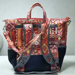 ساک نوزاد بزرگ (وسایل کودک) مخمل ساسویه (کد 4056)