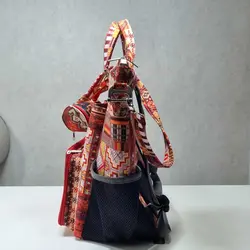 ساک نوزاد بزرگ (وسایل کودک) مخمل ساسویه (کد 4056)