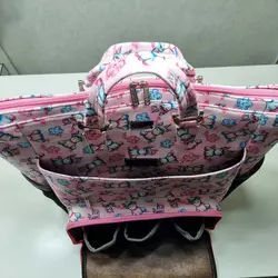 ساک نوزاد بزرگ (وسایل کودک) مخمل ساسویه (کد 4055)