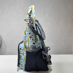 ساک نوزاد بزرگ (وسایل کودک) مخمل ساسویه (کد 4051)