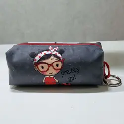 ست چهار تکه کودک کیف مخمل ساسویه سری دخترانه ماهک (کد 1200)