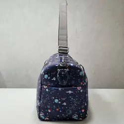 ساک مسافرتی|ورزشی مخمل ساسویه مدل بهار (کد 4114)