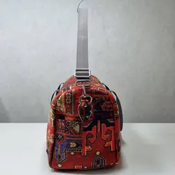 ساک مسافرتی|ورزشی مخمل ساسویه مدل بهار (کد 4109)