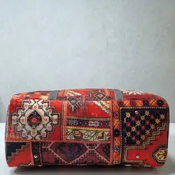 ساک مسافرتی|ورزشی مخمل ساسویه مدل بهار (کد 4109)