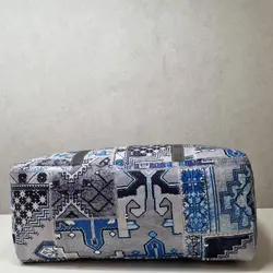 ساک مسافرتی|ورزشی مخمل ساسویه مدل بهار (کد 4106)