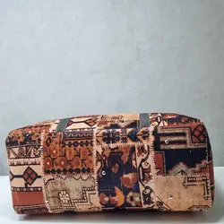 ساک مسافرتی|ورزشی مخمل ساسویه مدل بهار (کد 4105)