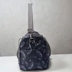 ساک مسافرتی|ورزشی مخمل ساسویه مدل بهار (کد 4103)