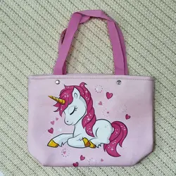 ساک دستی کودک فوم‌دار مخمل ساسویه (کد 1237)