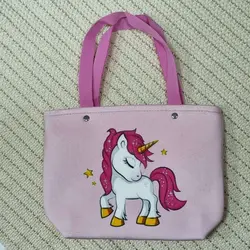 ساک دستی کودک فوم‌دار مخمل ساسویه (کد 1237)