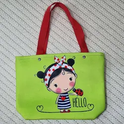 ساک دستی کودک فوم‌دار مخمل ساسویه (کد 1229)