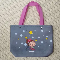 ساک دستی کودک فوم‌دار مخمل ساسویه (کد 1226)