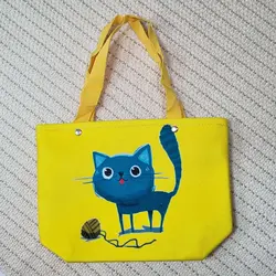 ساک دستی کودک فوم‌دار مخمل ساسویه (کد 1212)