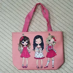 ساک دستی کودک فوم‌دار مخمل ساسویه (کد 1207)