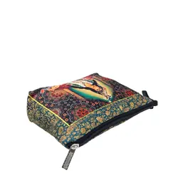 ست چهار تکه بزرگ کیف مخمل ساسویه سری مهتاب (کد 1301)