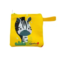 کیف هندزفری ساده مخمل ساسویه (کد H 1310)