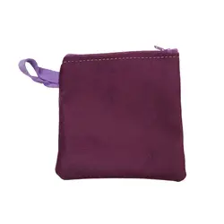 کیف هندزفری ساده مخمل ساسویه (کد H 1308)