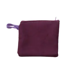 کیف هندزفری ساده مخمل ساسویه (کد H 1302)