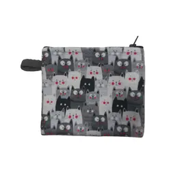 کیف هندزفری ساده ساسویه سری گربه شلوغ (کد H 1057)