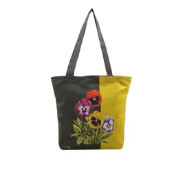 ساک دستی بزرگ ساسویه سری گل (کد L 1096)